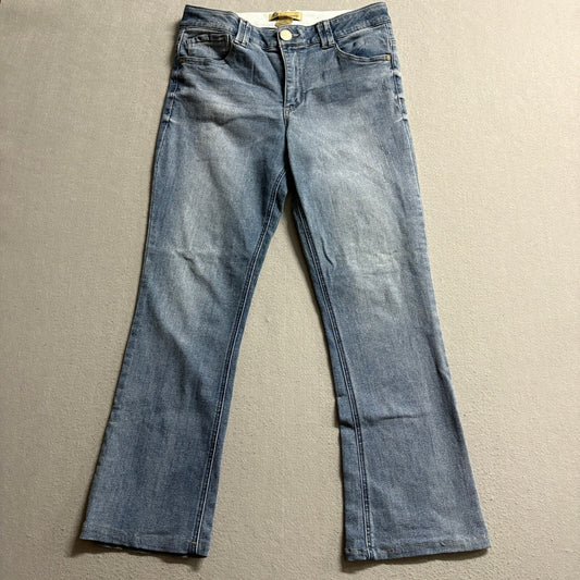 Democracy Ab Technology Womens Size 10 Medium Wash Bootcut Stretch Jeans