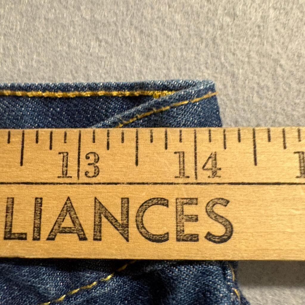 Levis 502 Regular Taper Jeans Boys 14 Reg Distressed Blue Denim 27x27