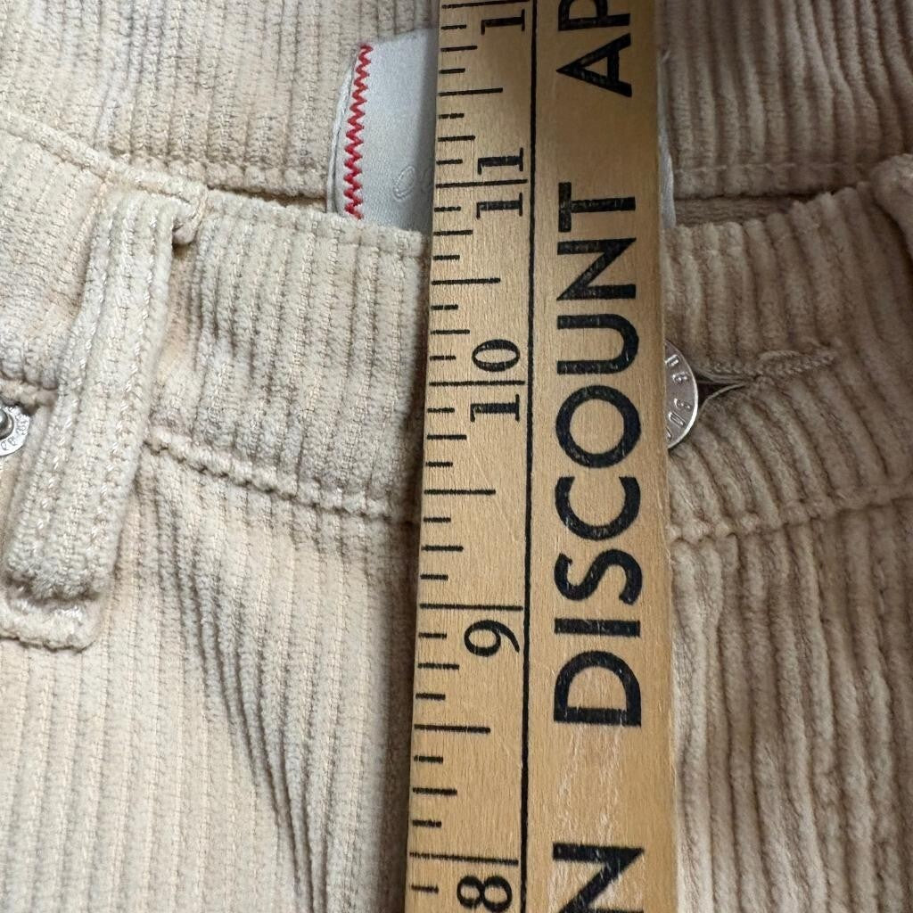 BDG Urban Outfitters Corduroy Pants Womens 27 Beige High Wide Leg High Rise