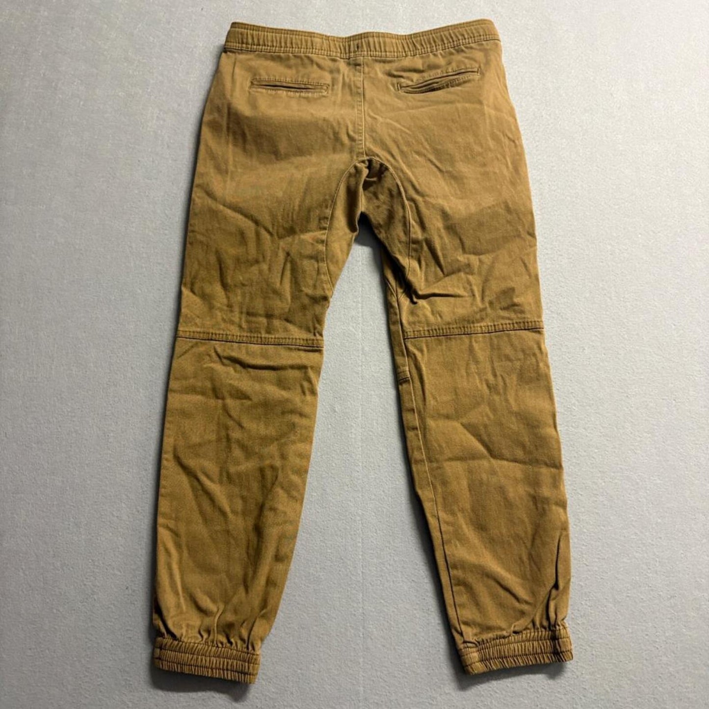 Brooklyn Cloth The Jogger Mens Large Brown Cotton Stretch Twill Jogger Pants