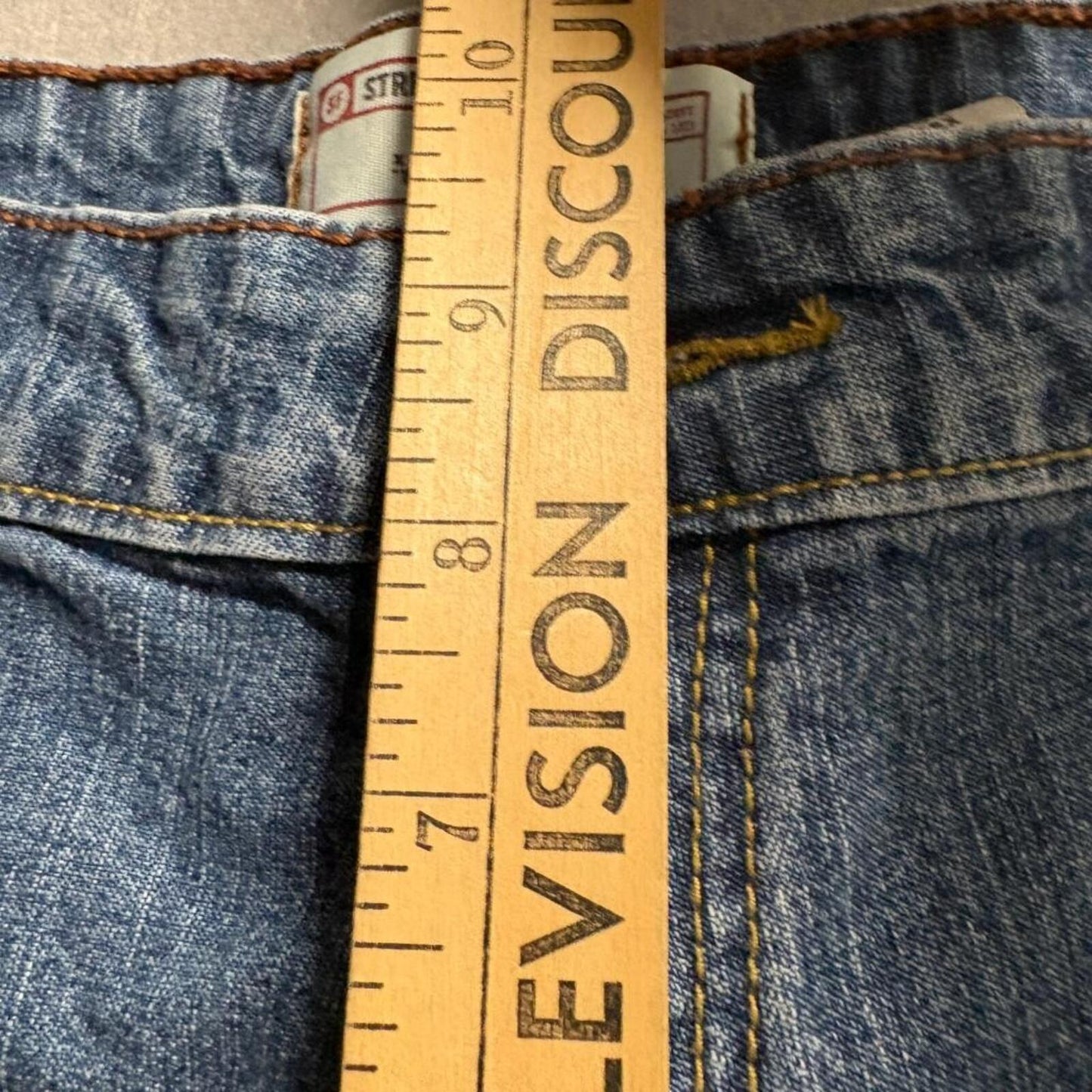 Signature by Levi Strauss Women's Bootcut Jeans Size 12 M Blue Denim Stretch