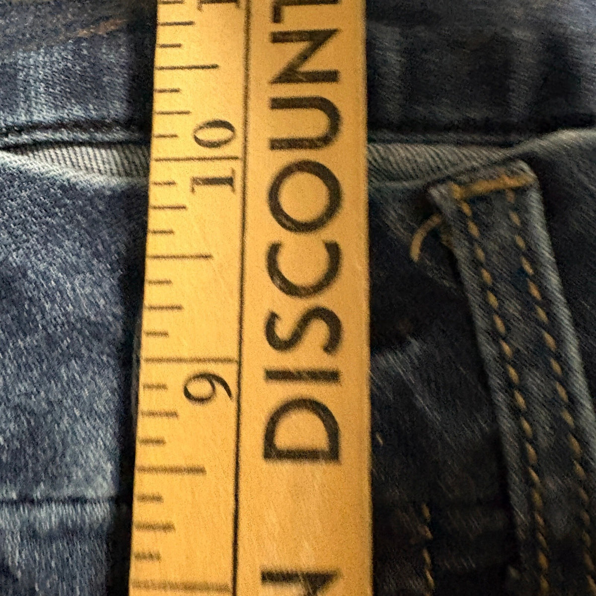 Seven 7 Jeans Womens Size 6 Tummyless High Rise Skinny Medium Wash Blue Denim