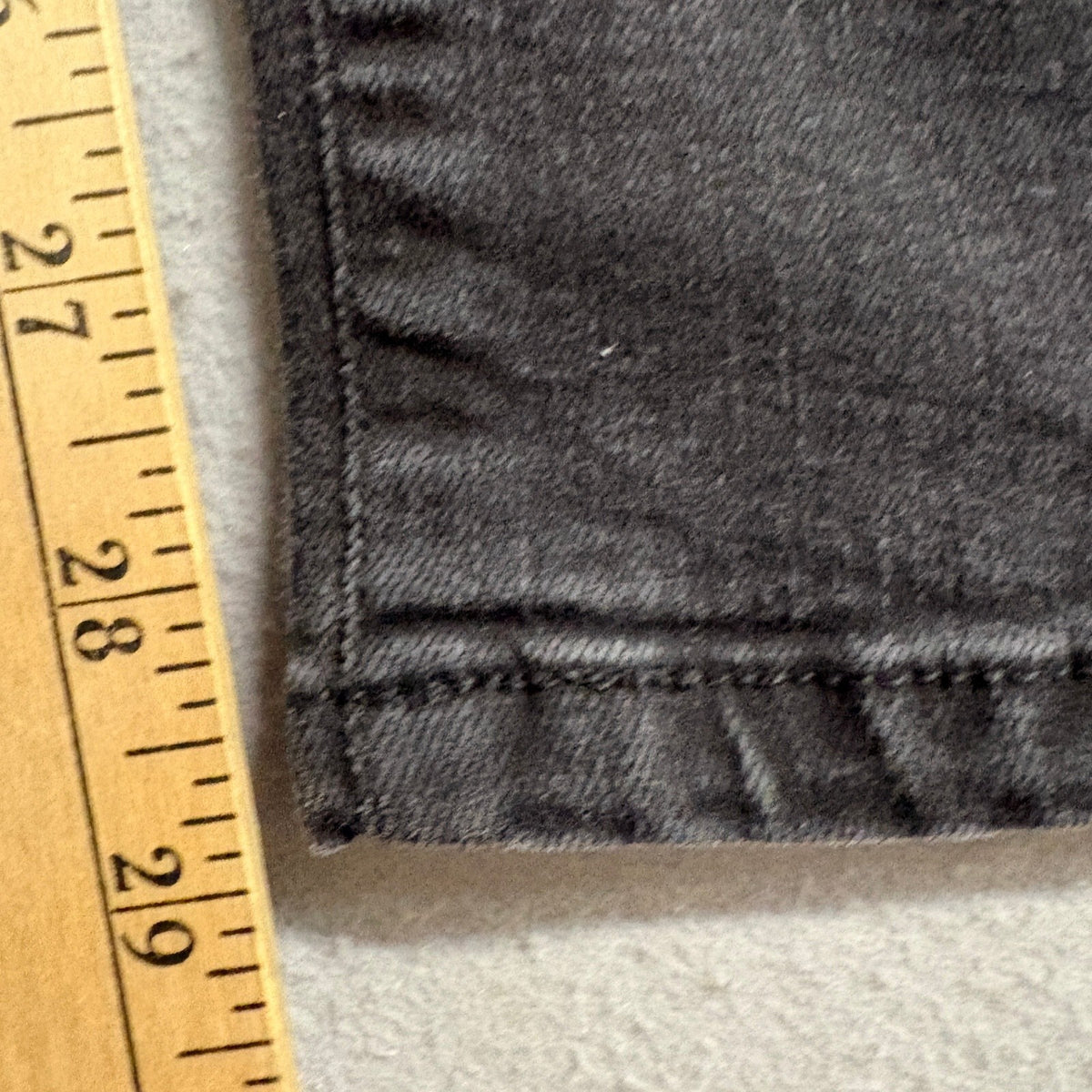 Democracy Ab Solution Jeans Womens 14 Black Denim Straight Leg Stretch