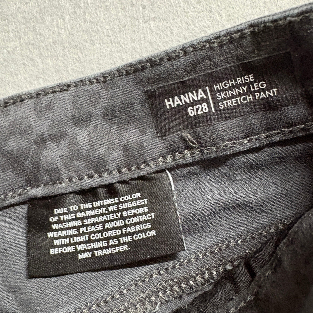 Buffalo David Bitton Hanna Jeans Womens Size 6/28 Black Animal Print High Rise