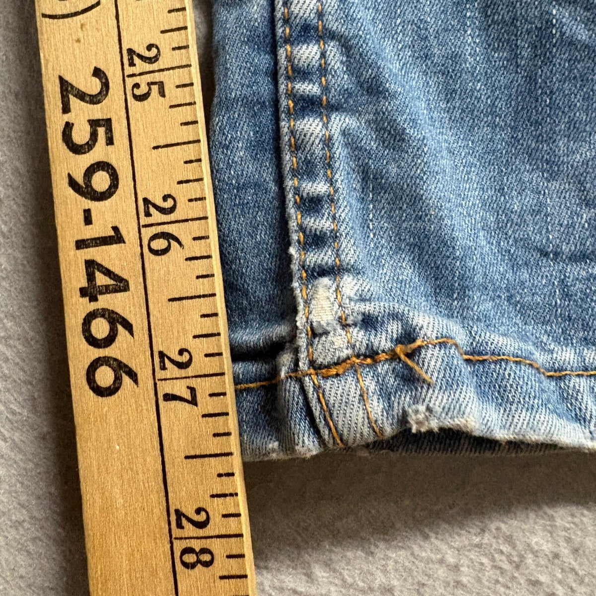 Zara Man Denim Wear Slim Fit Jeans Mens Size 31 Blue Light Wash Stretch Casual