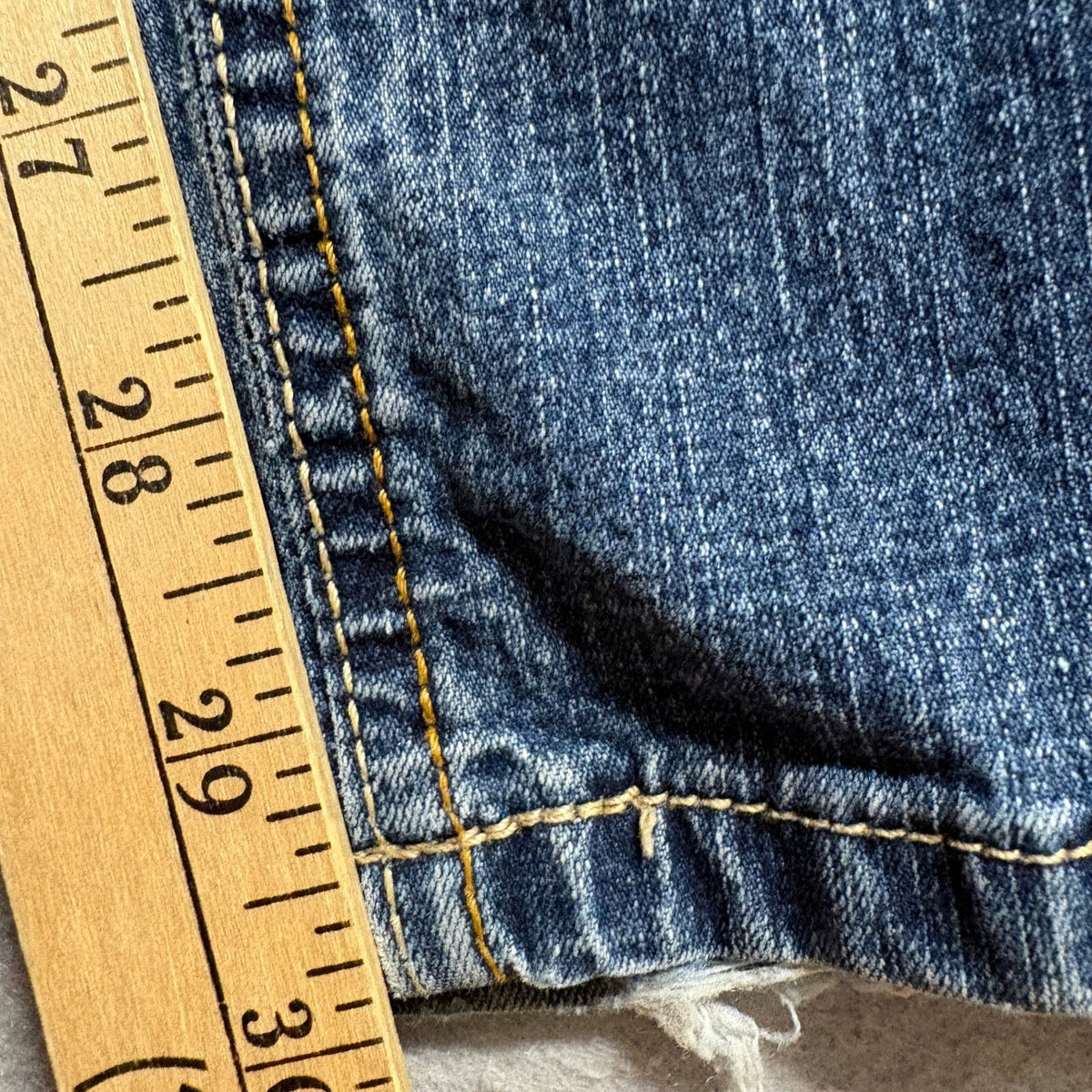 Dickies Mens Jeans Size 36x29 Blue Denim Straight Leg Work Stretch FD635MNG