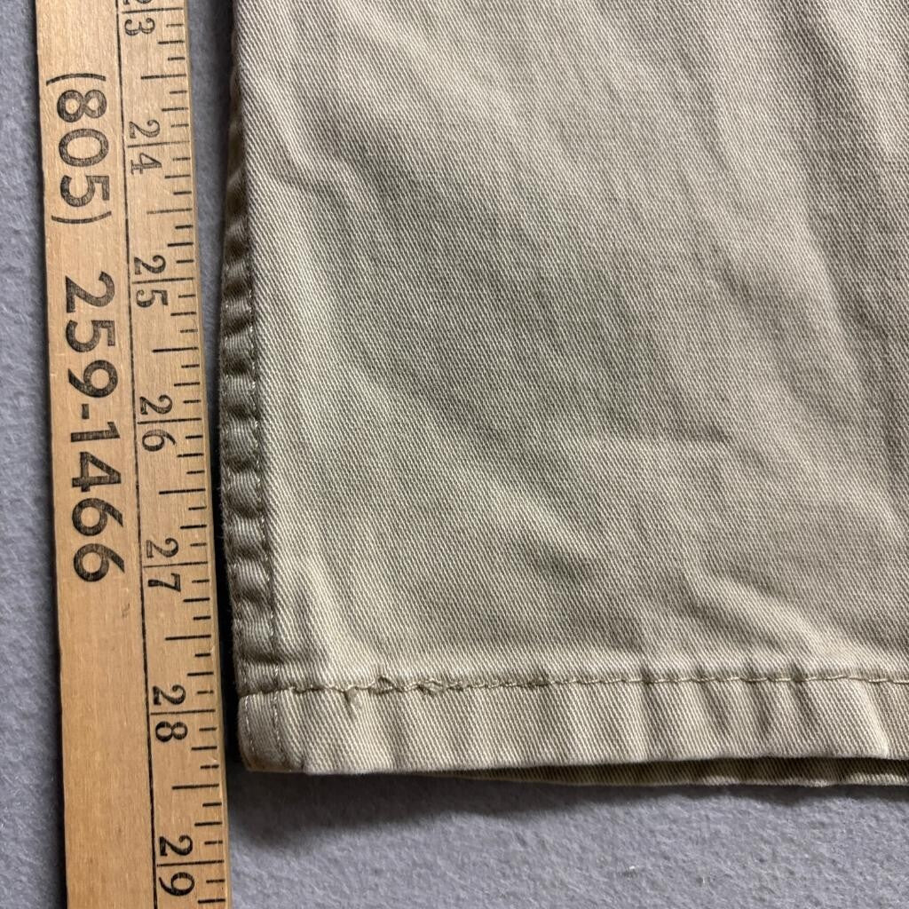Levis 514 Straight Fit Pants Mens 34x30 Tan Khaki Cotton Blend Chino Jeans
