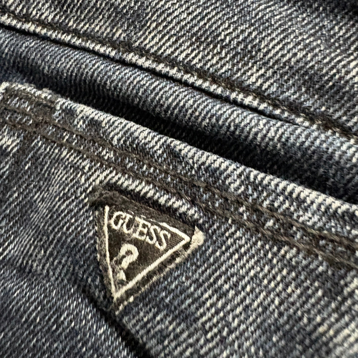 GUESS Los Angeles Slim Tapered Jeans Mens Size 32x30 Dark Wash Denim Stretch - Photo 2