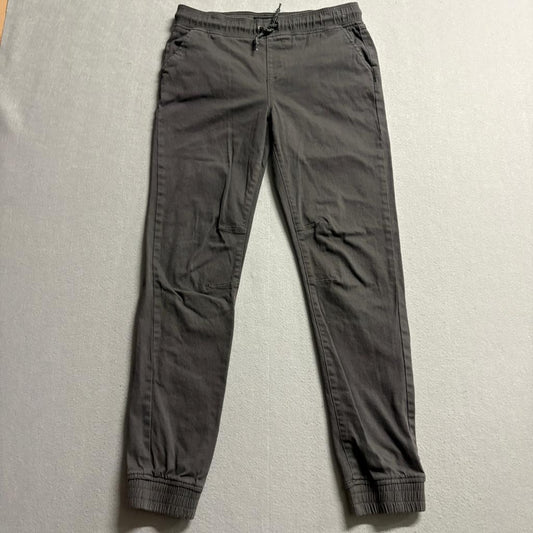Joe's Jeans Mens Jogger Pants XL Gray Cotton Stretch Elastic Waist Drawstring