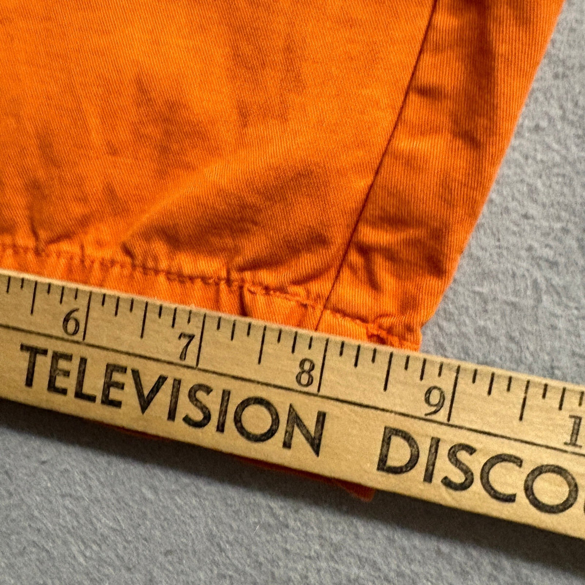 Banana Republic Chino Shorts Mens Size 29 Orange Cotton Casual Flat Front