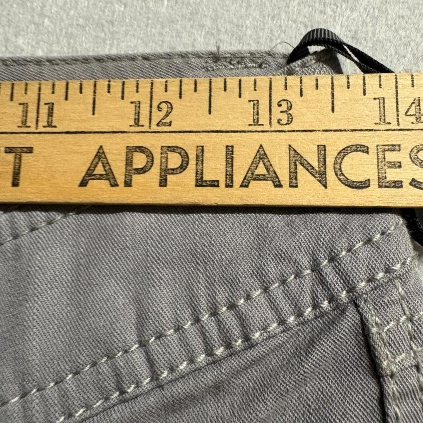 Attrattivo Gray Skinny Jeans Womens Size 27 Low Rise Stretch Embroidered Pockets