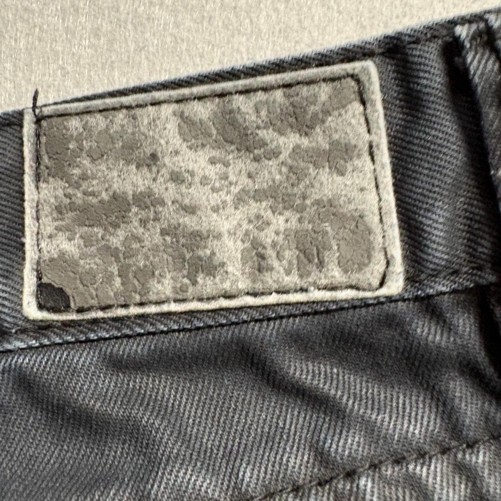 Giorgio Armani Jeans Womens 38x32 Black Denim Straight Leg Pants