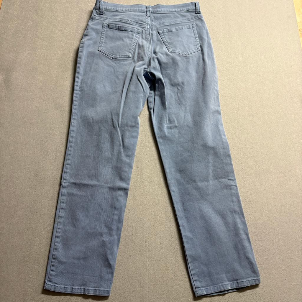 Gloria Vanderbilt Amanda Jeans Womens 10 Blue Cotton Stretch Straight Leg Pants