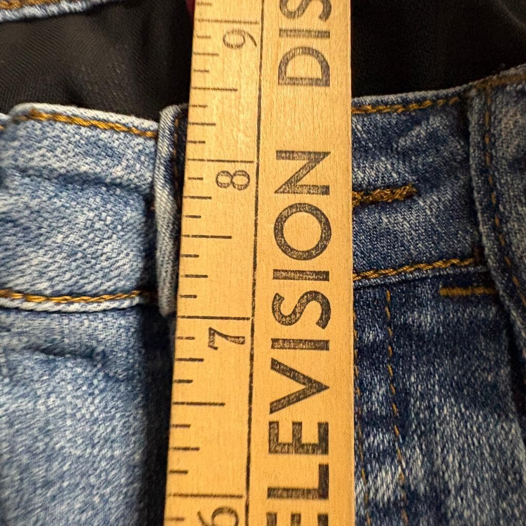 Bill Blass Jeans Womens 6P Blue Denim Stretch Bootcut Mid Rise Pants