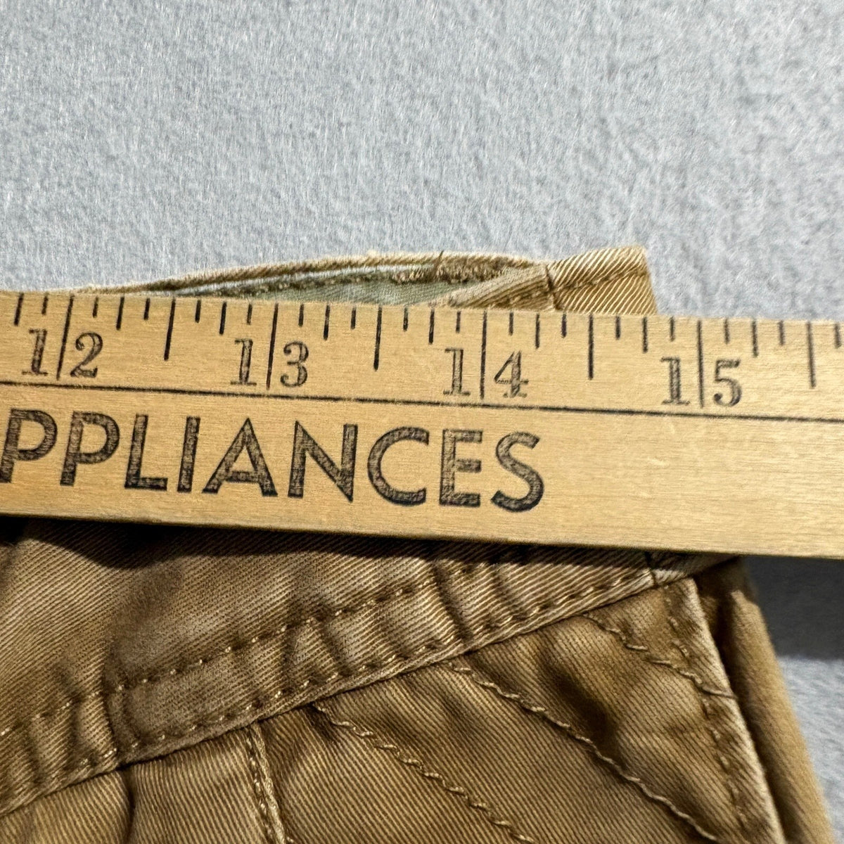 Old Navy Mens Cargo Pants 31x30 Tan Brown Tactical Utility Heavy Canvas Cotton