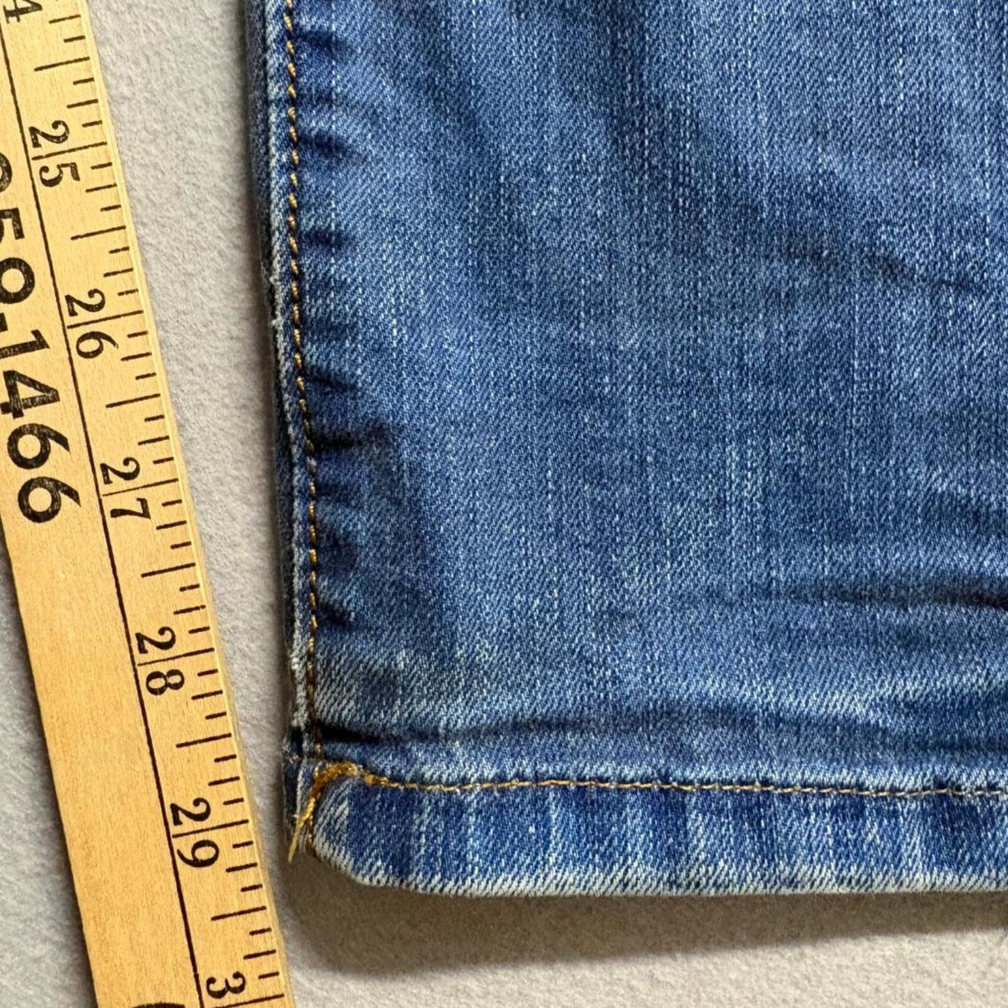 Raw2811 Firangi Fit Tinks Denim Division Jeans Mens 34x28 Blue Cotton