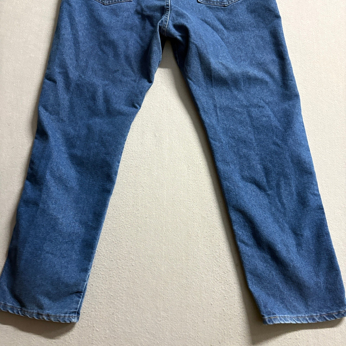 Wrangler Hero Mens Blue Denim Regular Fit Jeans Size 40x32 85900DW Medium Wash