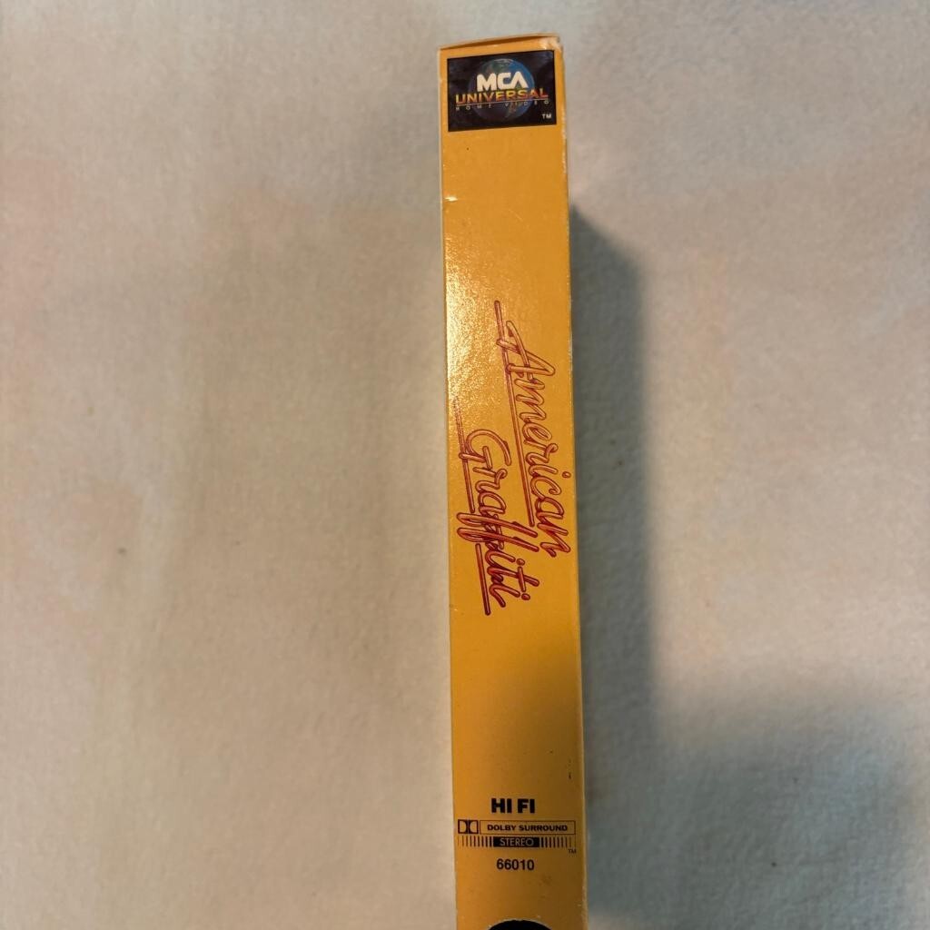 American Graffiti VHS MCA Universal Home Video George Lucas 1990 Release
