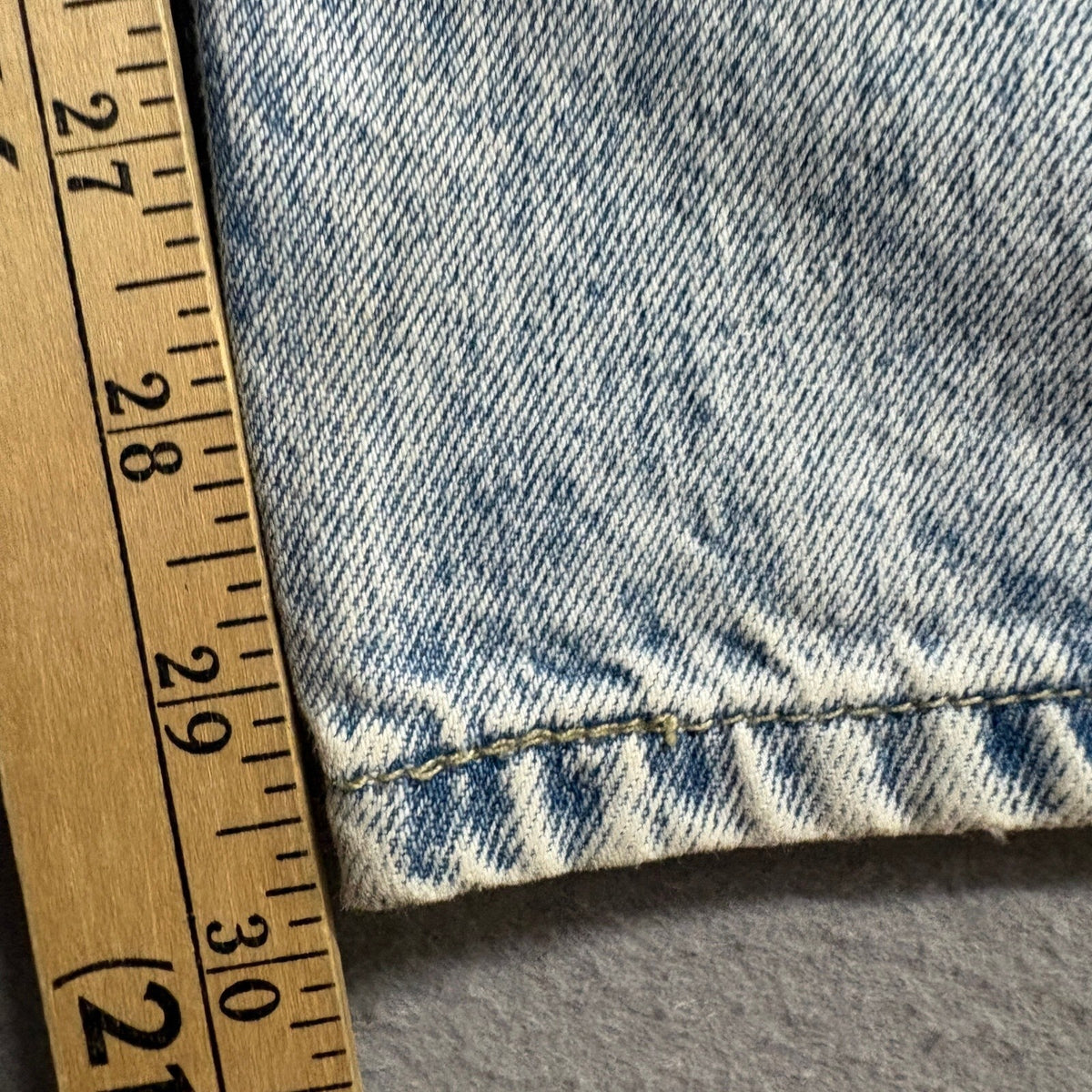 Levis Low Pro Straight Jeans Womens 24 Blue Acid Wash Denim Distressed