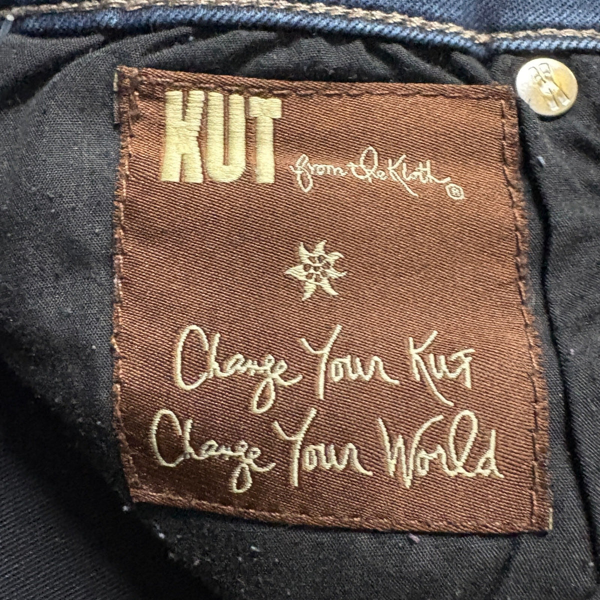 KUT from the Kloth Mia Toothpick Skinny Jeans Womens Size 2 Dark Wash Stretch