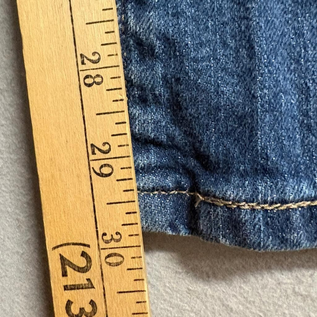 Levis Curvy Bootcut Jeans Womens 10 Medium Blue Denim Stretch Mid Rise Pants