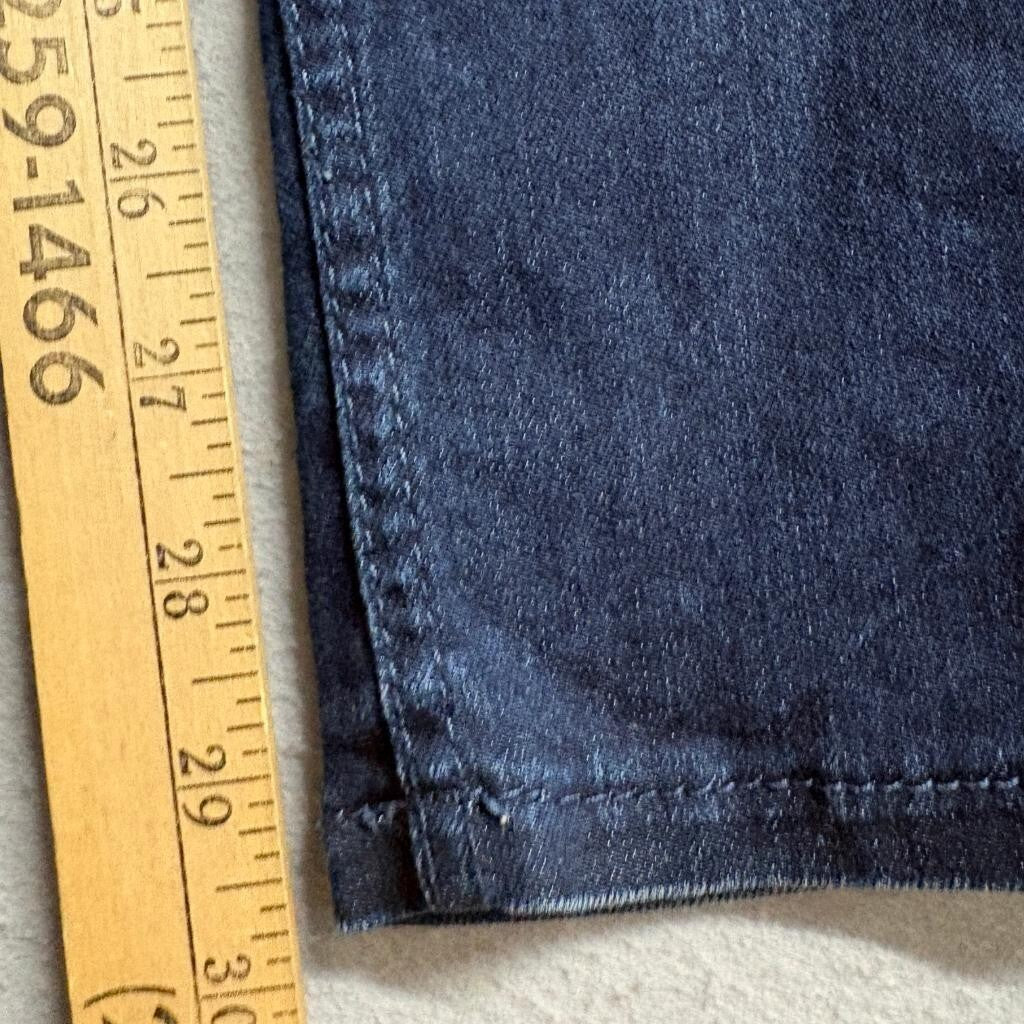 Guess Power Skinny Jeans Womens 26 Dark Wash Blue Denim Stretch Low Rise