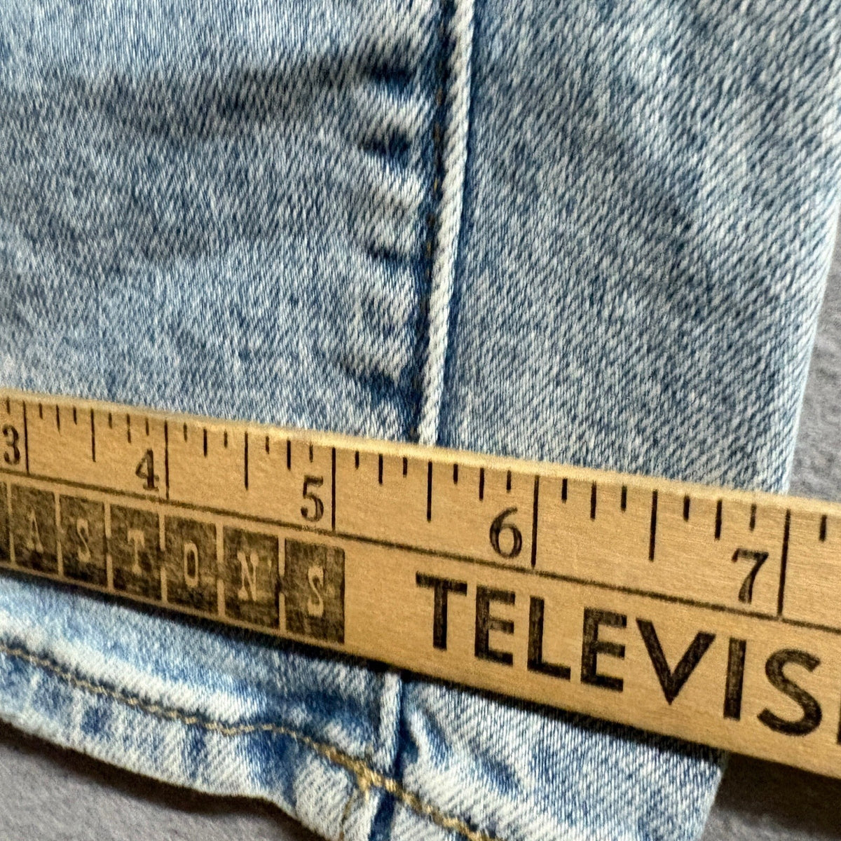 Abercrombie & Fitch Mens Athletic Slim Stretch Jeans Light Wash Size 34 x 32