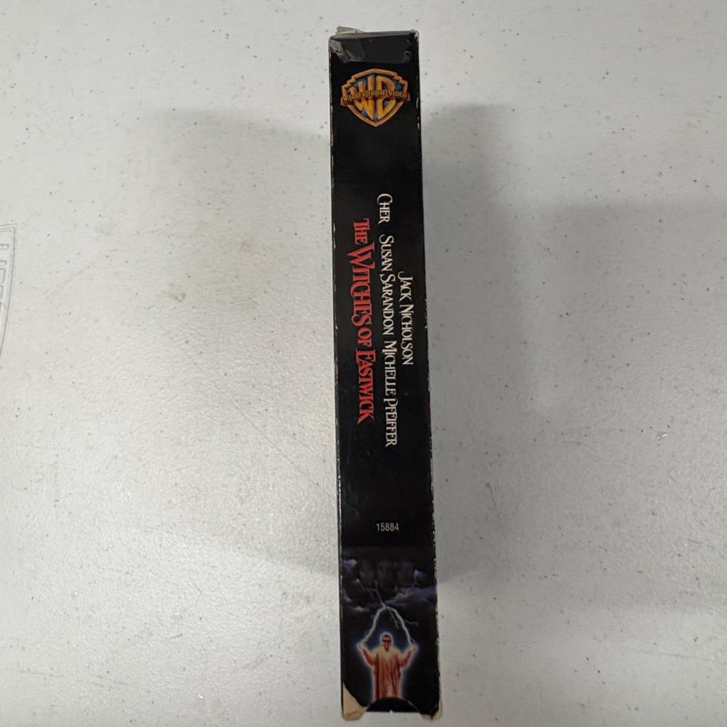 The Witches of Eastwick VHS Warner Bros Hits Jack Nicholson Cher Susan Sarandon