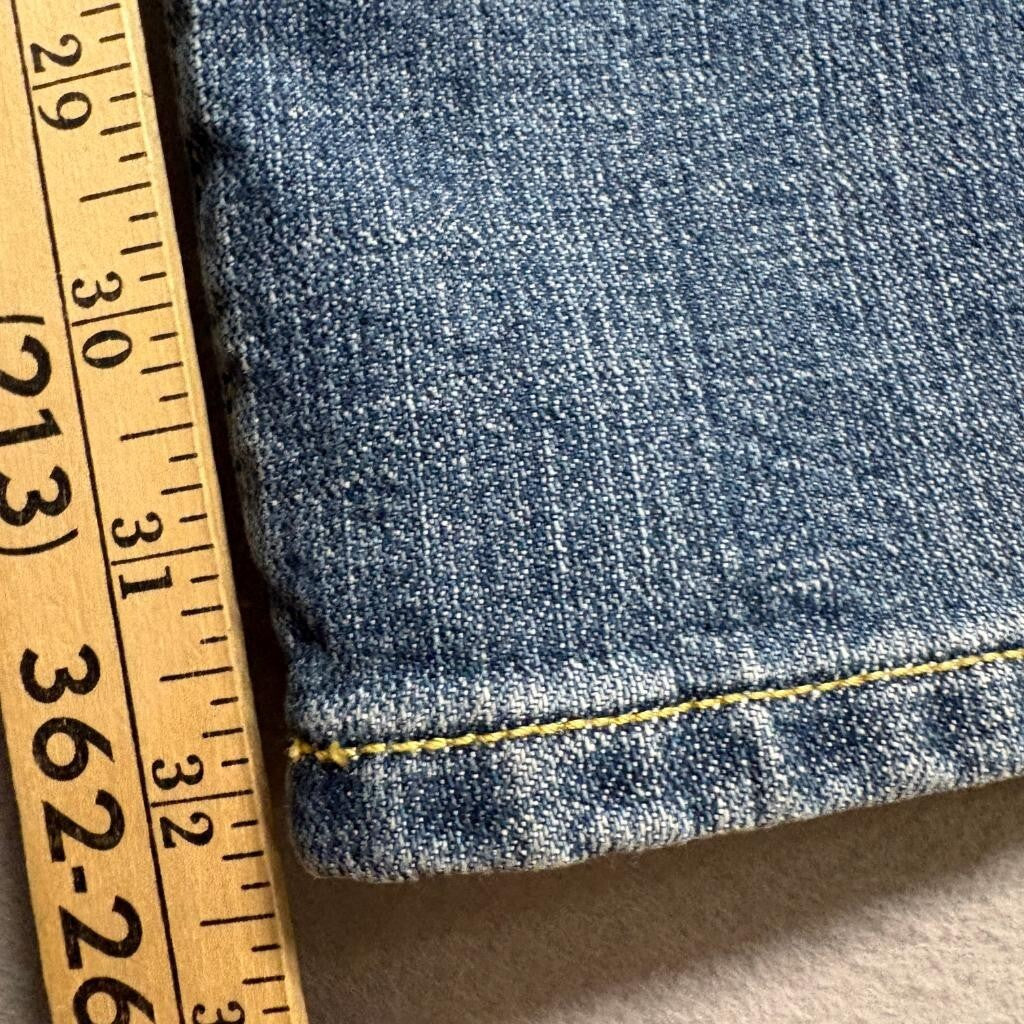 Seven7 Premium Regular Boot Cut Jeans Womens Size 20 Blue Denim Stretch