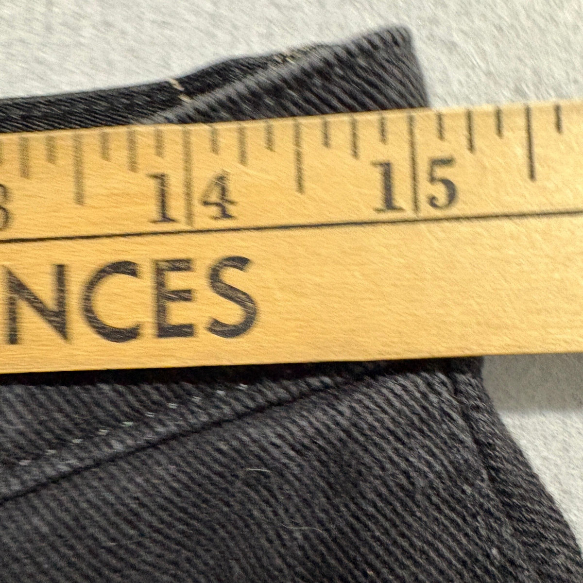 Wrangler Q-Baby Ultimate Riding Jeans Womens 7/8x36 Black No Gap Waistband