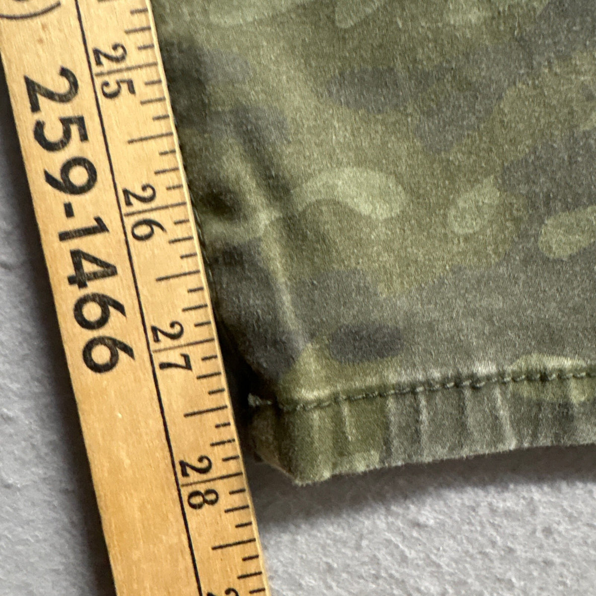 Ava & Viv Women 18W Camo Jeggings Green Camouflage Stretch High Rise Pants