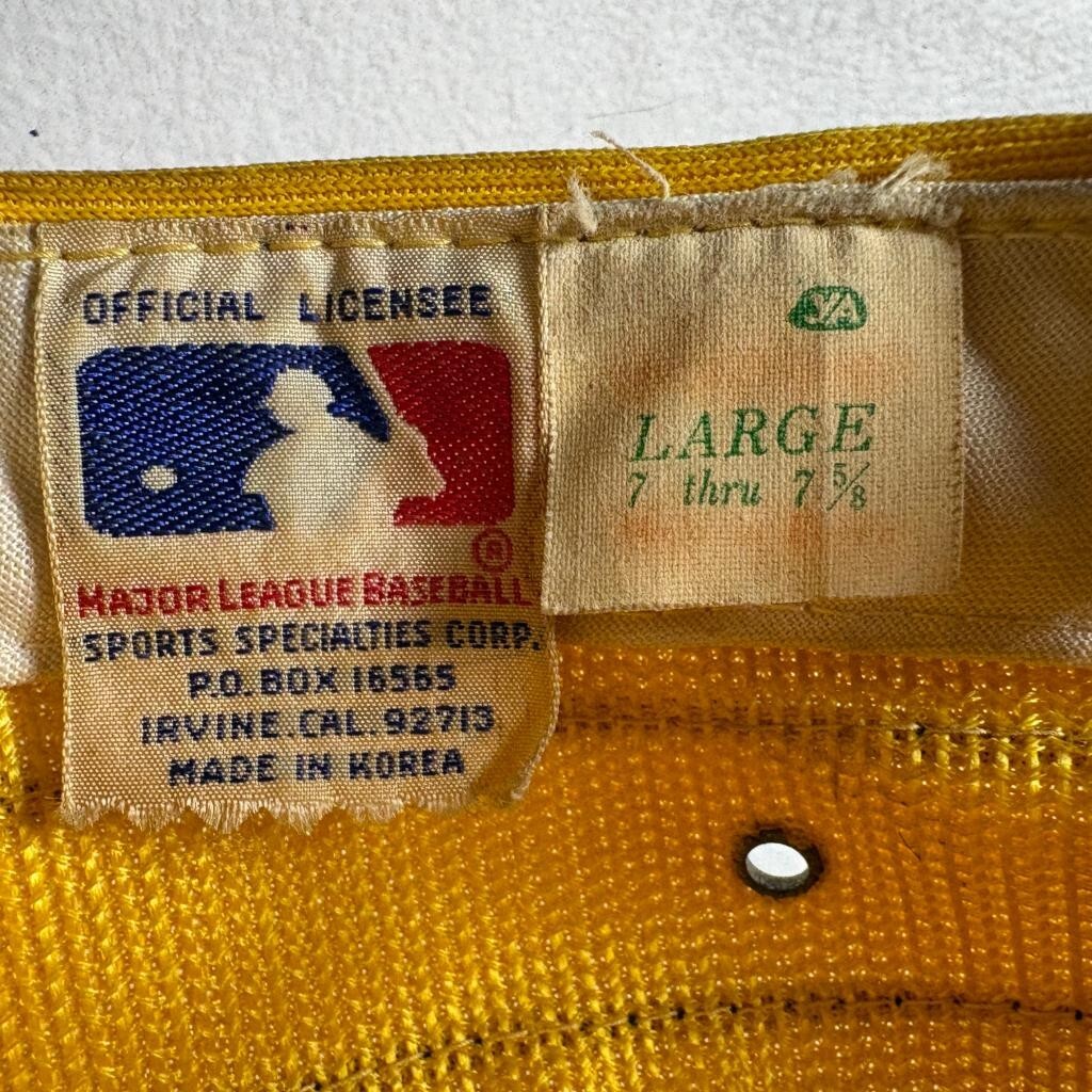 Vintage Pittsburgh Pirates Sports Specialties Pillbox Hat Snapback Cap Large MLB