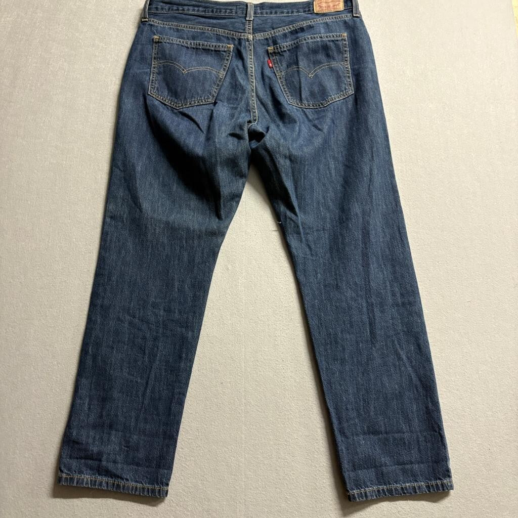 Levis Middy Straight Jeans Mens 31x30 Blue Denim Medium Wash Pants