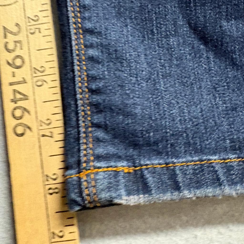 Sneak Peek Distressed Skinny Jeans Womens Size 9 Blue Denim Ripped Low Rise