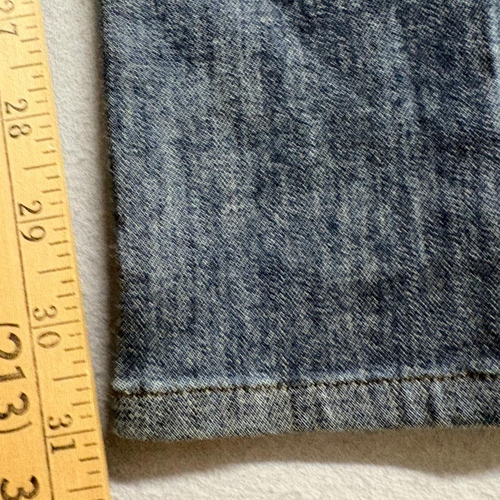 Just USA Jeans Womens Size 9 Blue Denim Skinny Stretch Low Rise Inseam 30.5