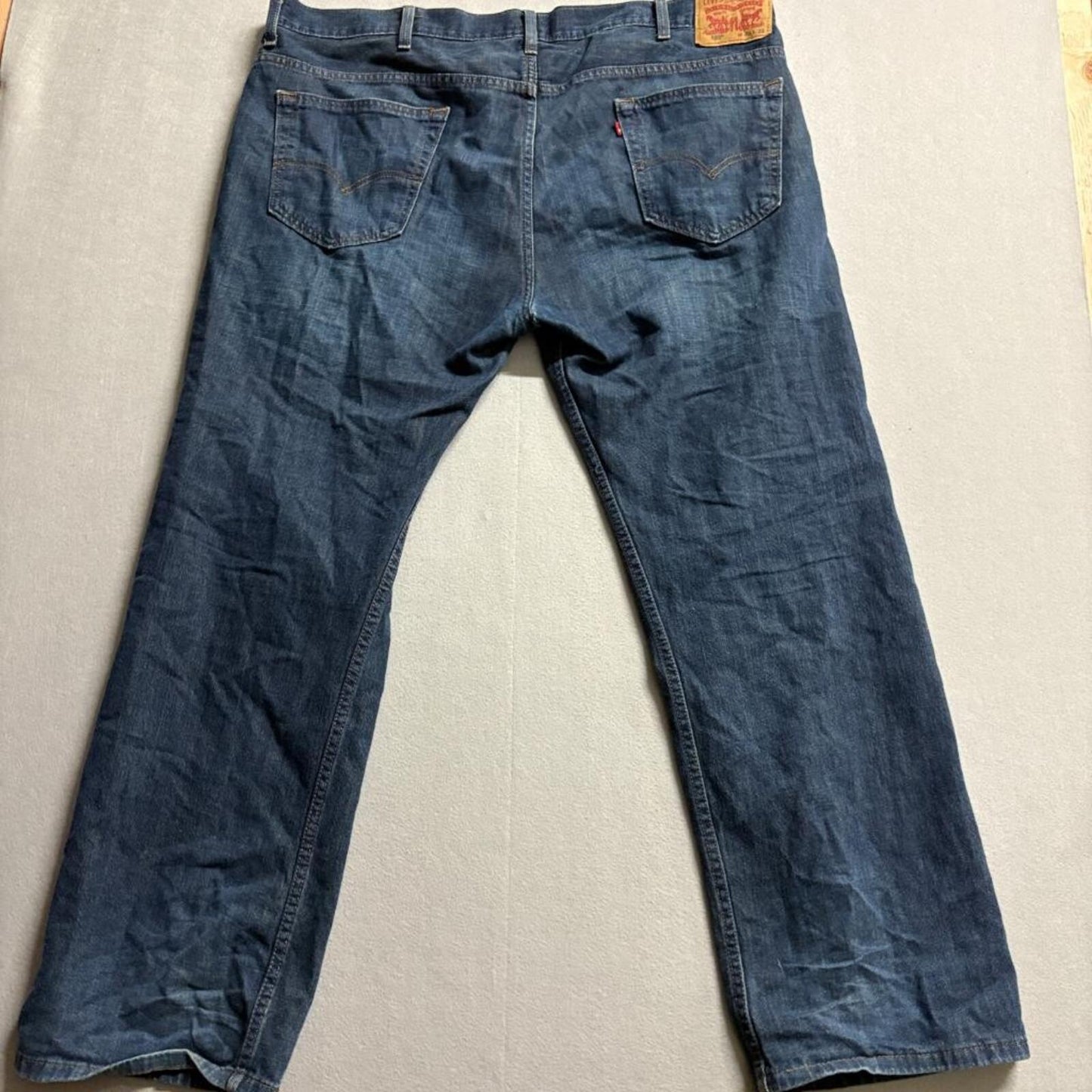 Levi's 569 Loose Straight Jeans Mens 40x32 Blue Denim WaterLess Pants