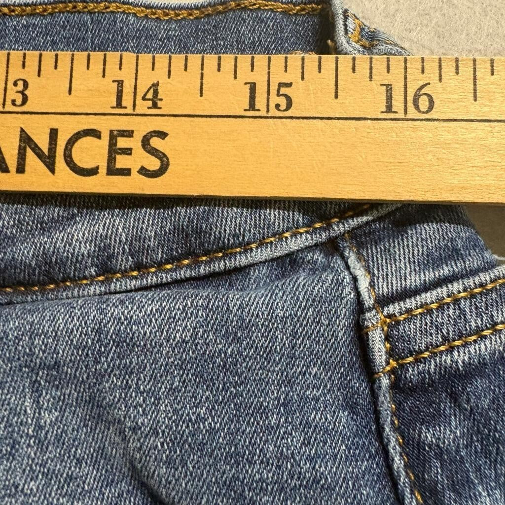 Lucky Brand 410 Athletic Straight Jeans Mens 34x34 Blue Denim Stretch Pants