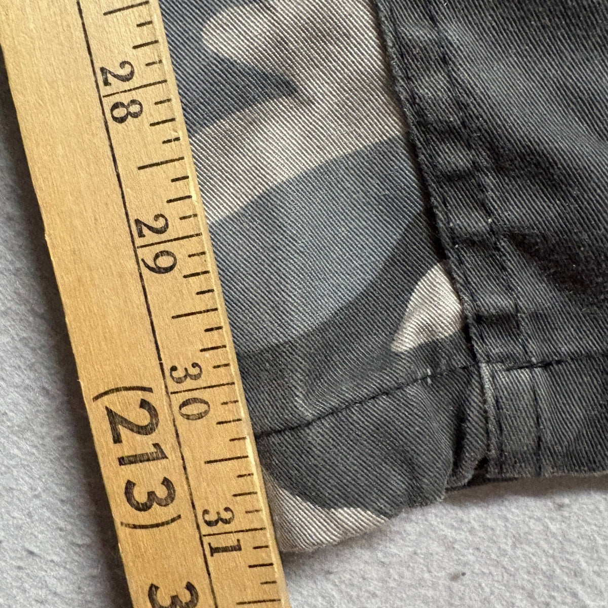 Mil-Tec Mens Camo Cargo Pants Size Medium Gray Urban Camouflage BDU Combat