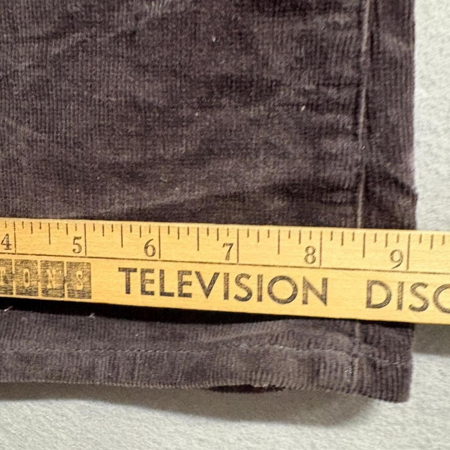 KUT from the Kloth Farrah Baby Bootcut Corduroy Pants Womens Size 8 Brown