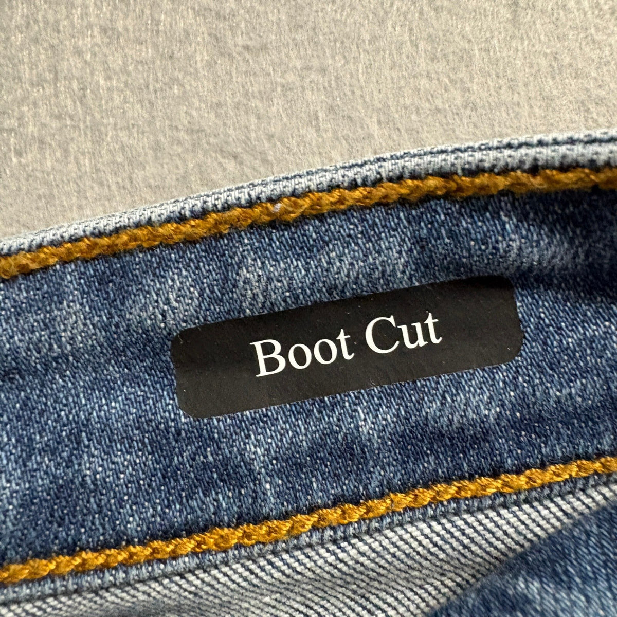 Judy Blue Boot Cut Jeans Womens Size 1/25 Distressed Raw Hem High Rise Stretch