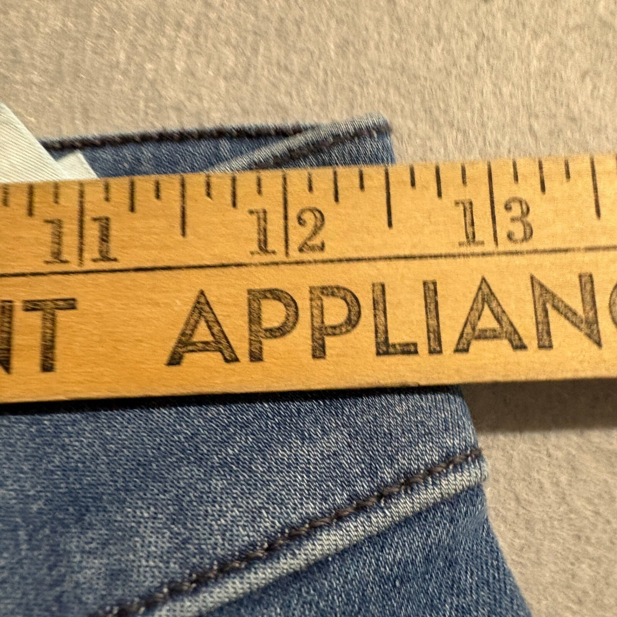 Marciano Guess Wide Leg Jeans Womens 26 Blue High Rise Denim Made In USA Flaw