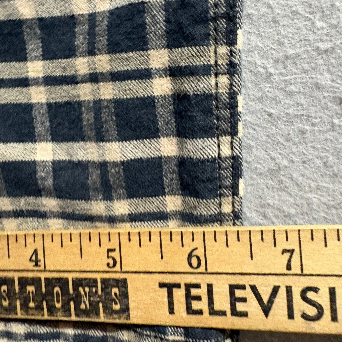 American Eagle Plaid Pants Womens Size 10 X-Long High Waist Stretch Mom Jean