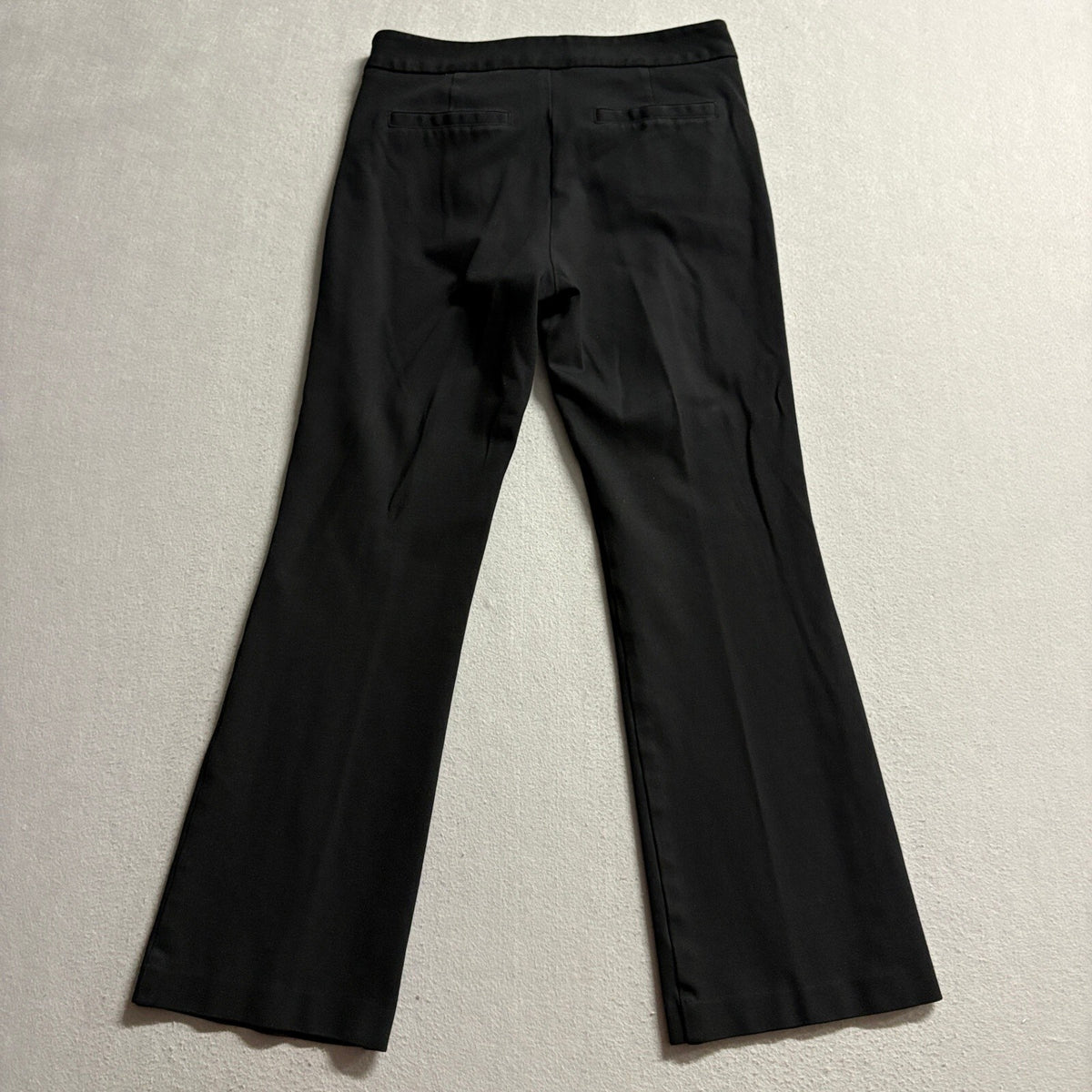NYDJ Womens Pants 8P Black Ponte Knit Bootcut Stretch Dress Pants Career