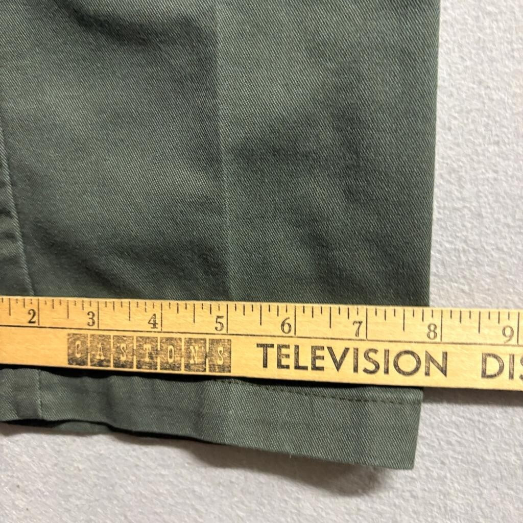 Dickies Flex Slim Taper Pants Mens 29x30 Olive Green Workwear Chino WP150OG