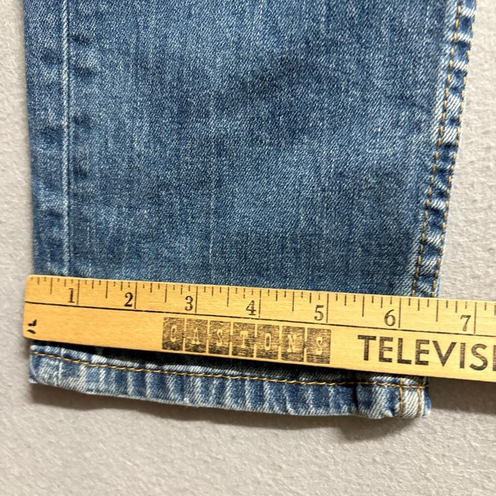 Levis 511 Slim Jeans Mens 30x30 Blue Denim Distressed Faded Workwear