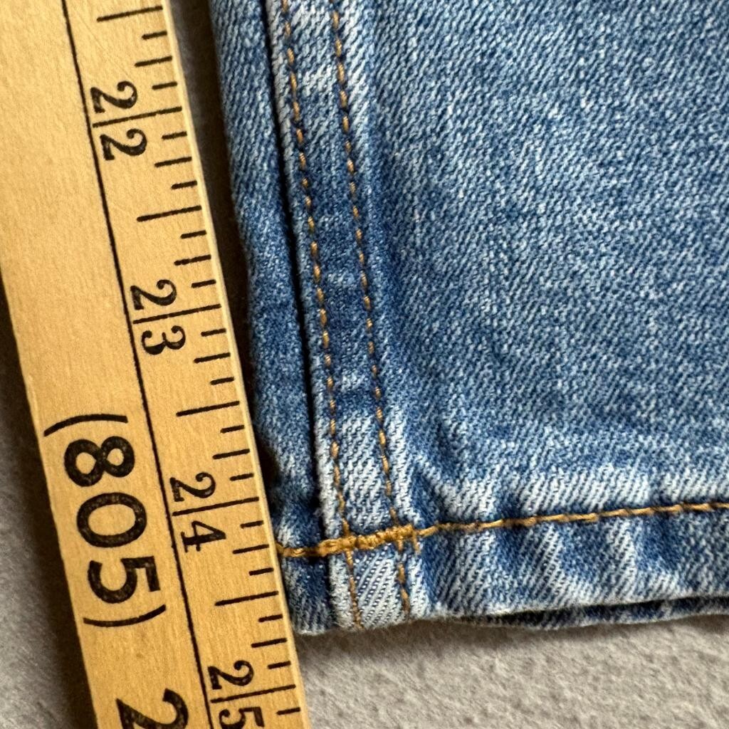 SPAO Jeans Womens 28 Light Indigo Blue Denim Stretch Straight Leg Pants