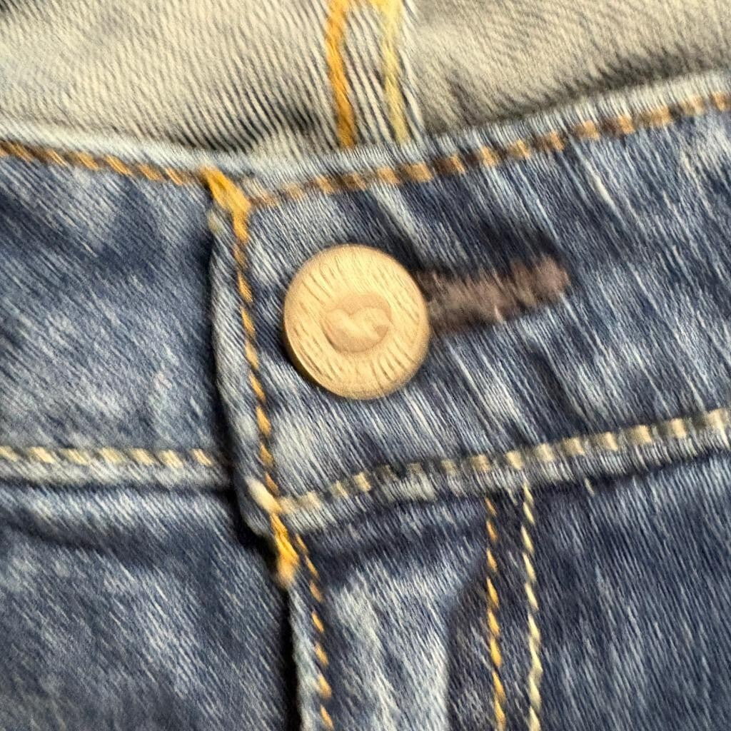 Hollister Jeans Womens 5S W27 L31 Blue Denim Low Rise Straight Leg Stretch