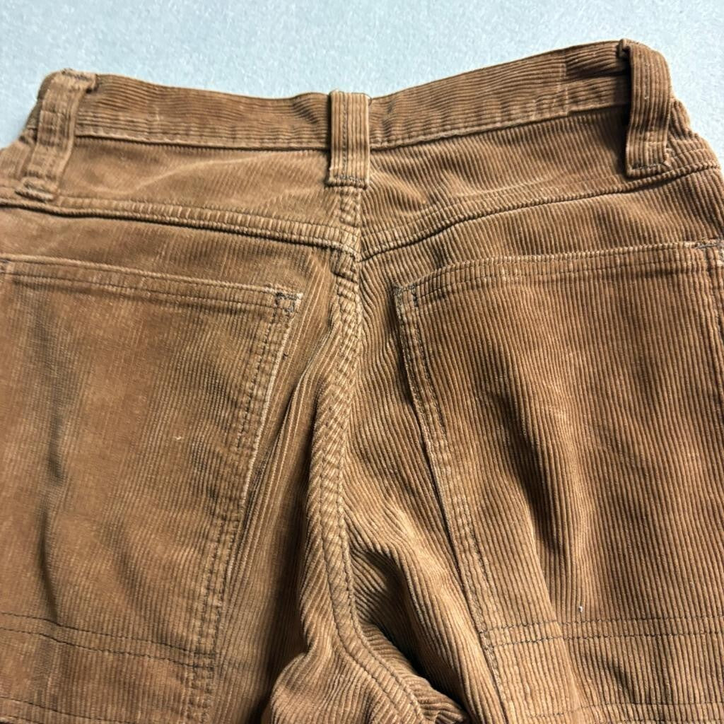 J Galt Brandy Melville Brown Corduroy Carpenter Pants Womens Size S Utility