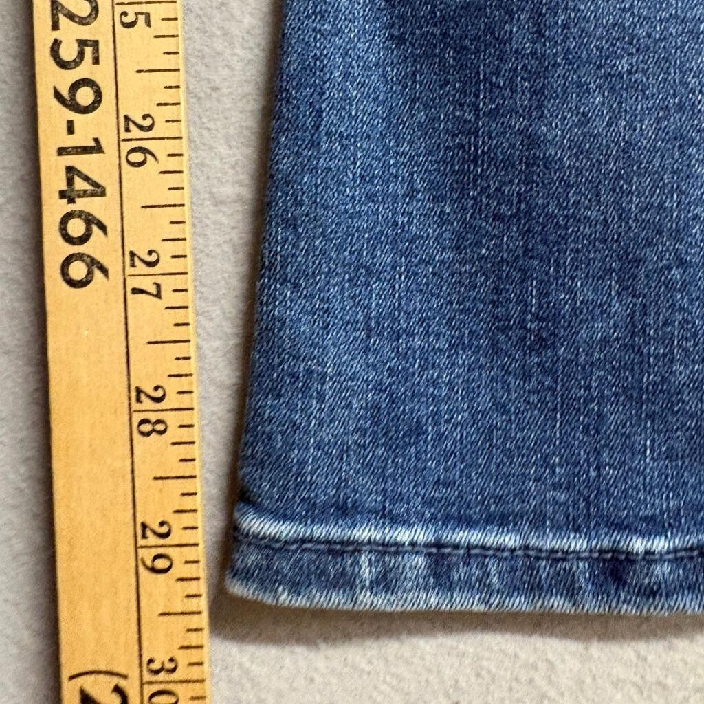 Hollister Low Rise Bootcut Jeans Womens 2R W26 Blue Soft Stretch Denim