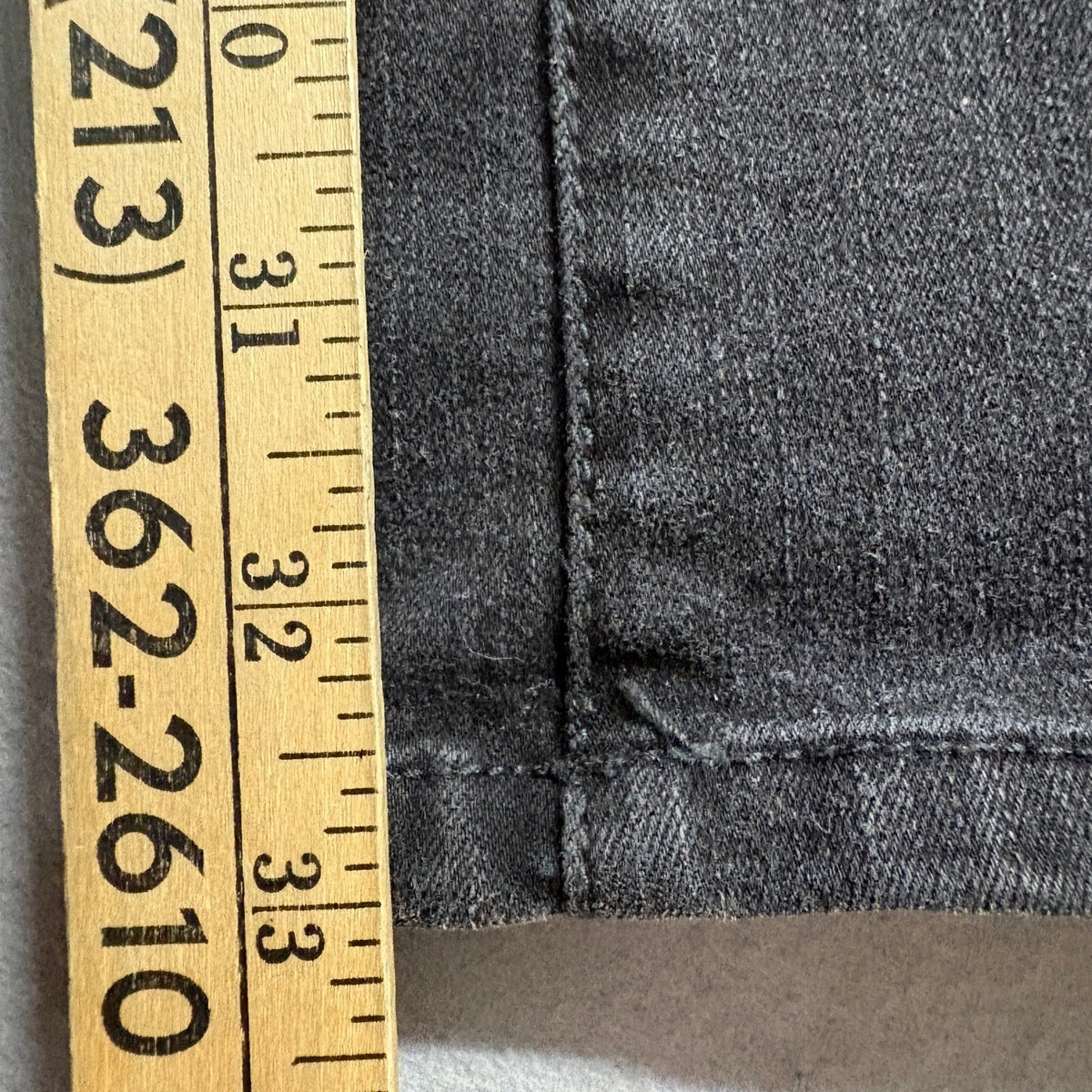 DG2 Diane Gilman Women Bootcut Jeans Size 8-10-12T Gray Stretch Denim Pull On